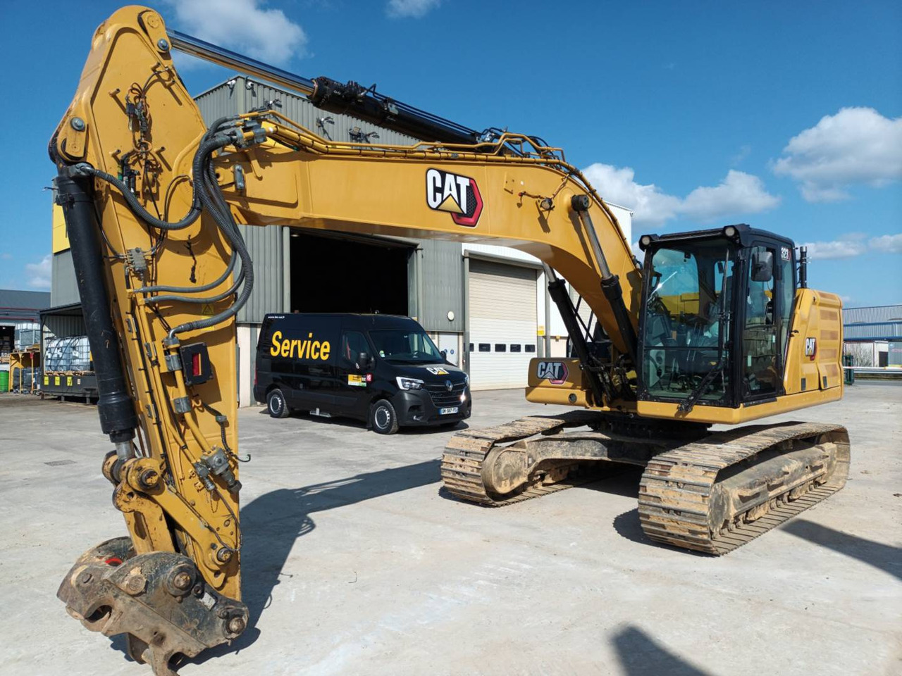 CAT 323 - Rupsgraafmachine: afbeelding 1 CAT 323 - Rupsgraafmachine: afbeelding 1