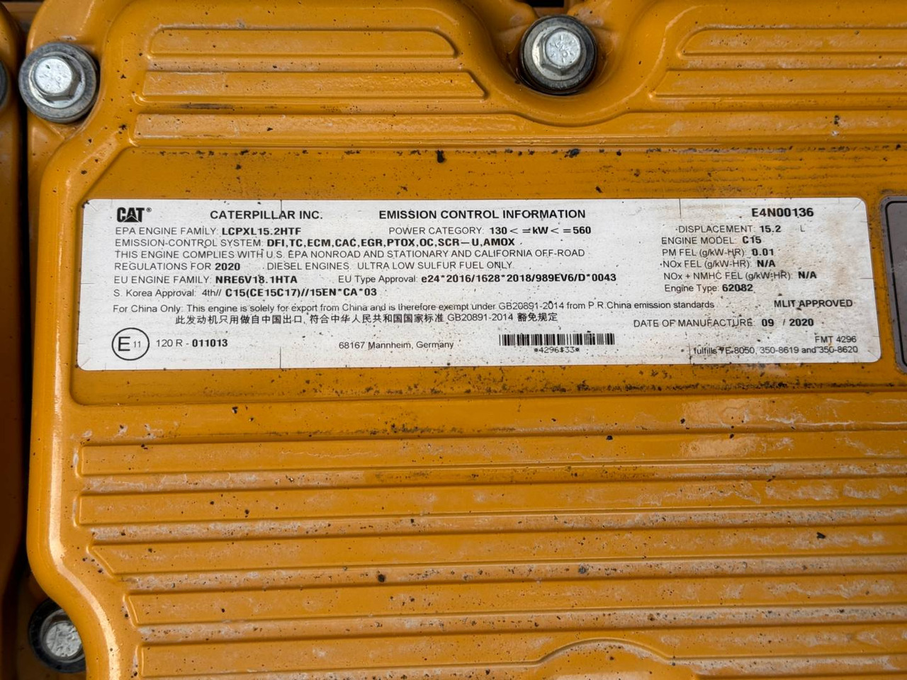 Rupsgraafmachine CAT 374-07: afbeelding 6