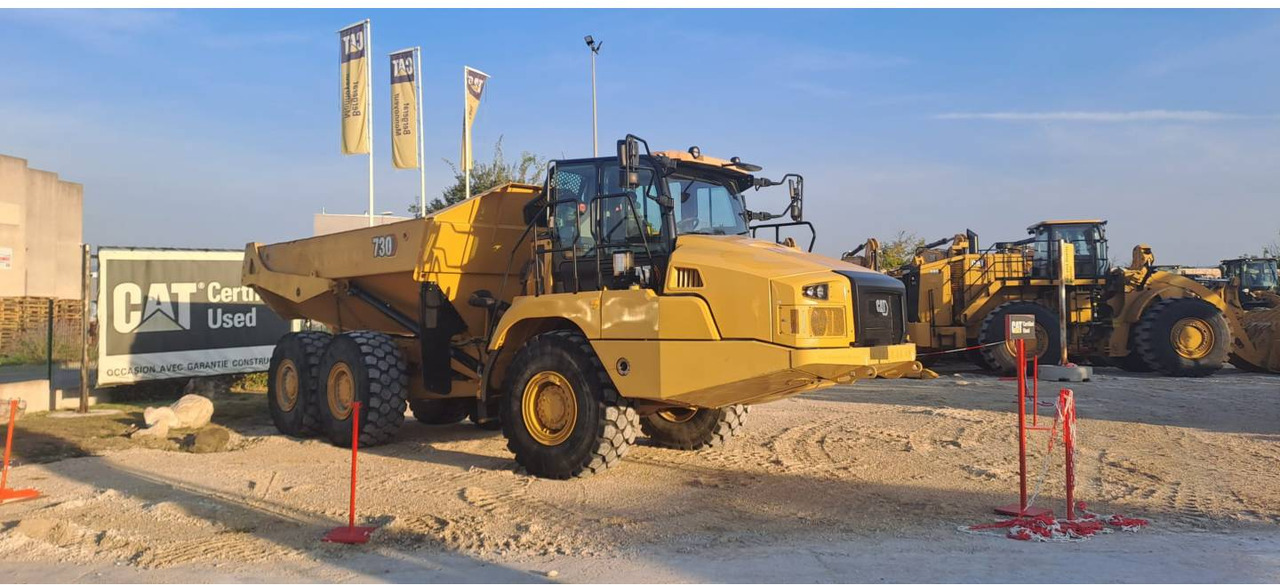 Kiepwagen met knikbesturing CAT 730: afbeelding 1