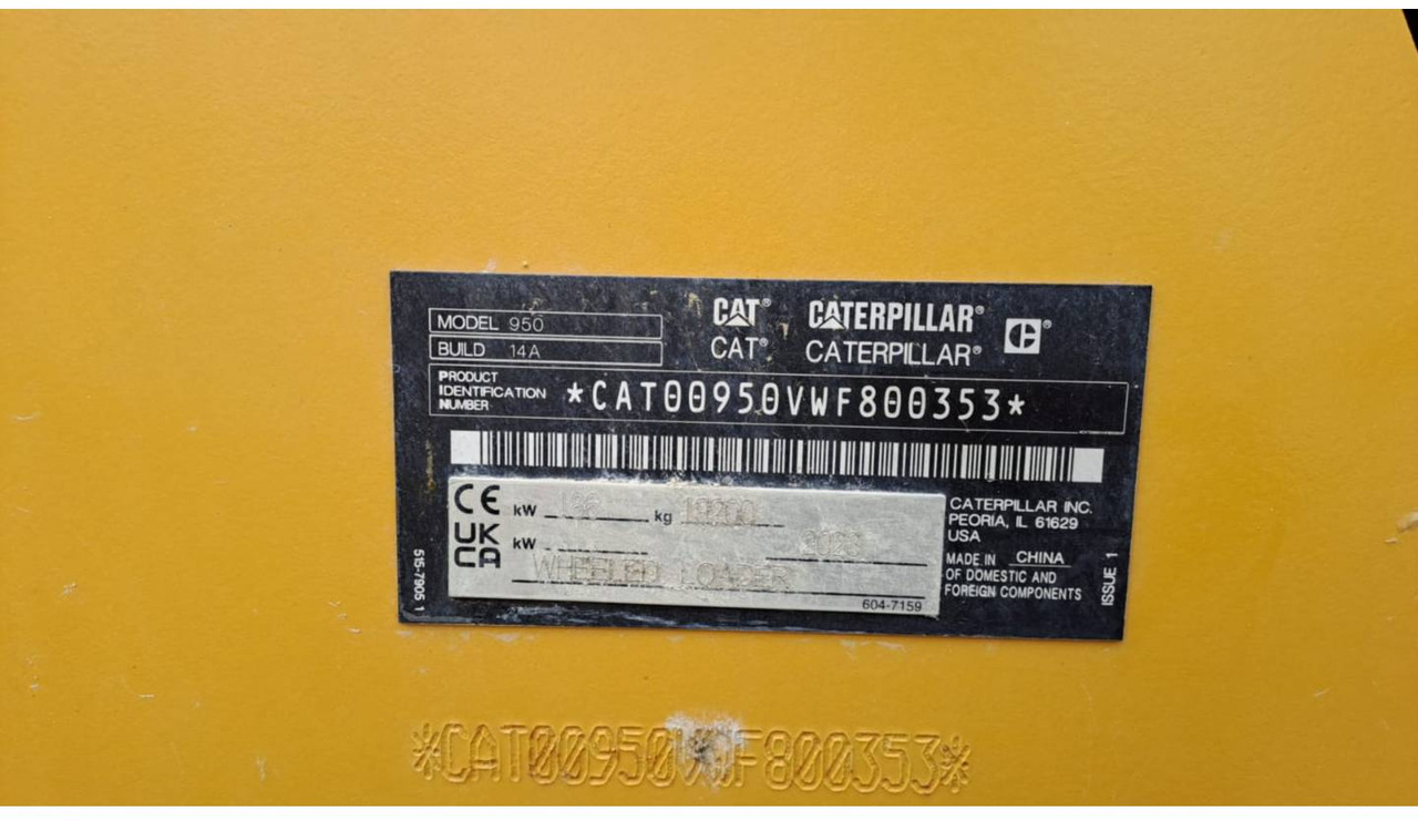 CAT 950 - Wiellader: afbeelding 5 CAT 950 - Wiellader: afbeelding 5