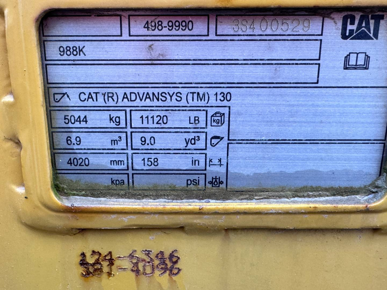 Leasing CAT 988K CAT 988K: afbeelding 13