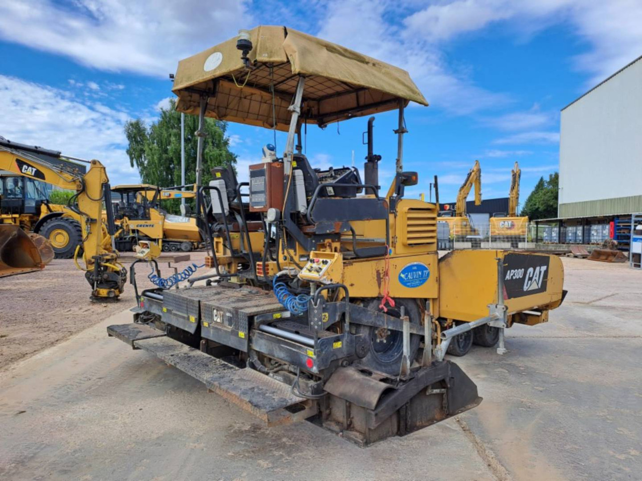 CAT AP300 - Asfaltafwerkmachine: afbeelding 4 CAT AP300 - Asfaltafwerkmachine: afbeelding 4
