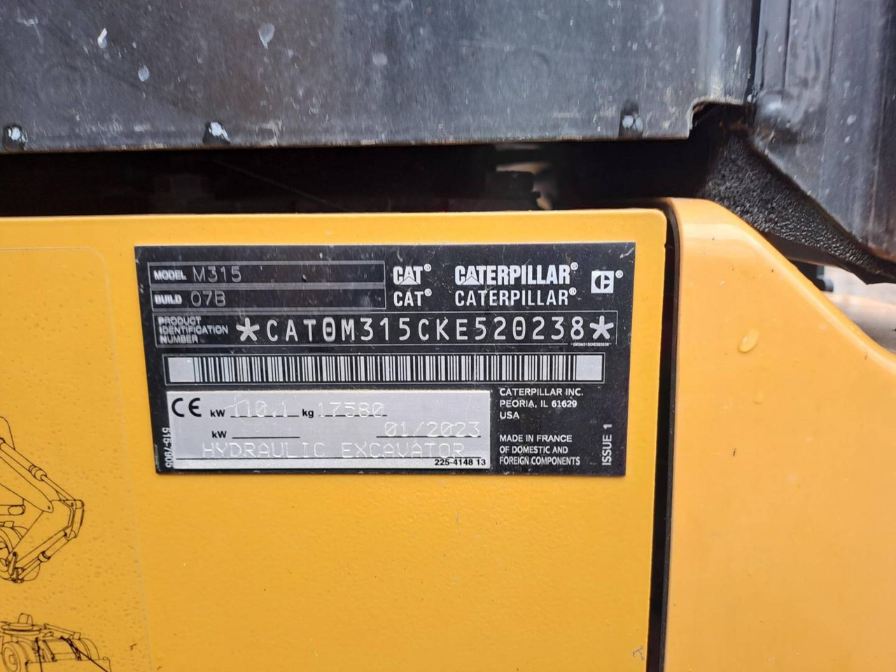 CAT M315 - Mobiele graafmachine: afbeelding 5 CAT M315 - Mobiele graafmachine: afbeelding 5