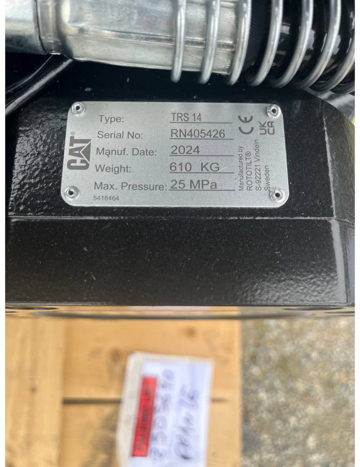 CAT TRS14/TILTROTATOR/S60/70/70/463/281 - Draaikantelstuk: afbeelding 2 CAT TRS14/TILTROTATOR/S60/70/70/463/281 - Draaikantelstuk: afbeelding 2
