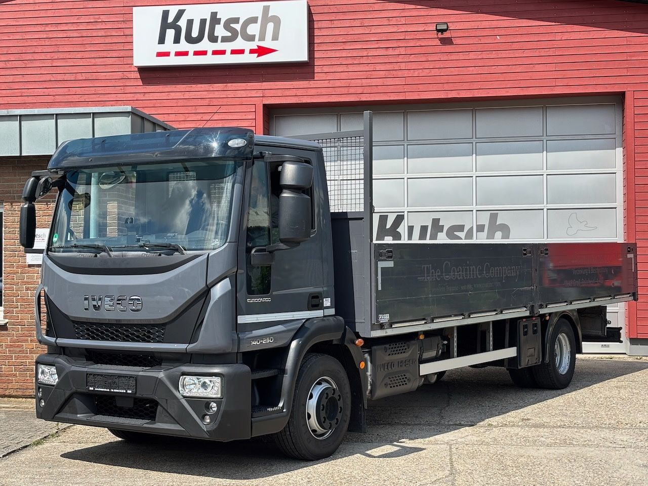 Iveco ML140E25 offene Pritsche, AHK - Vrachtwagen met open laadbak: afbeelding 1 Iveco ML140E25 offene Pritsche, AHK - Vrachtwagen met open laadbak: afbeelding 1