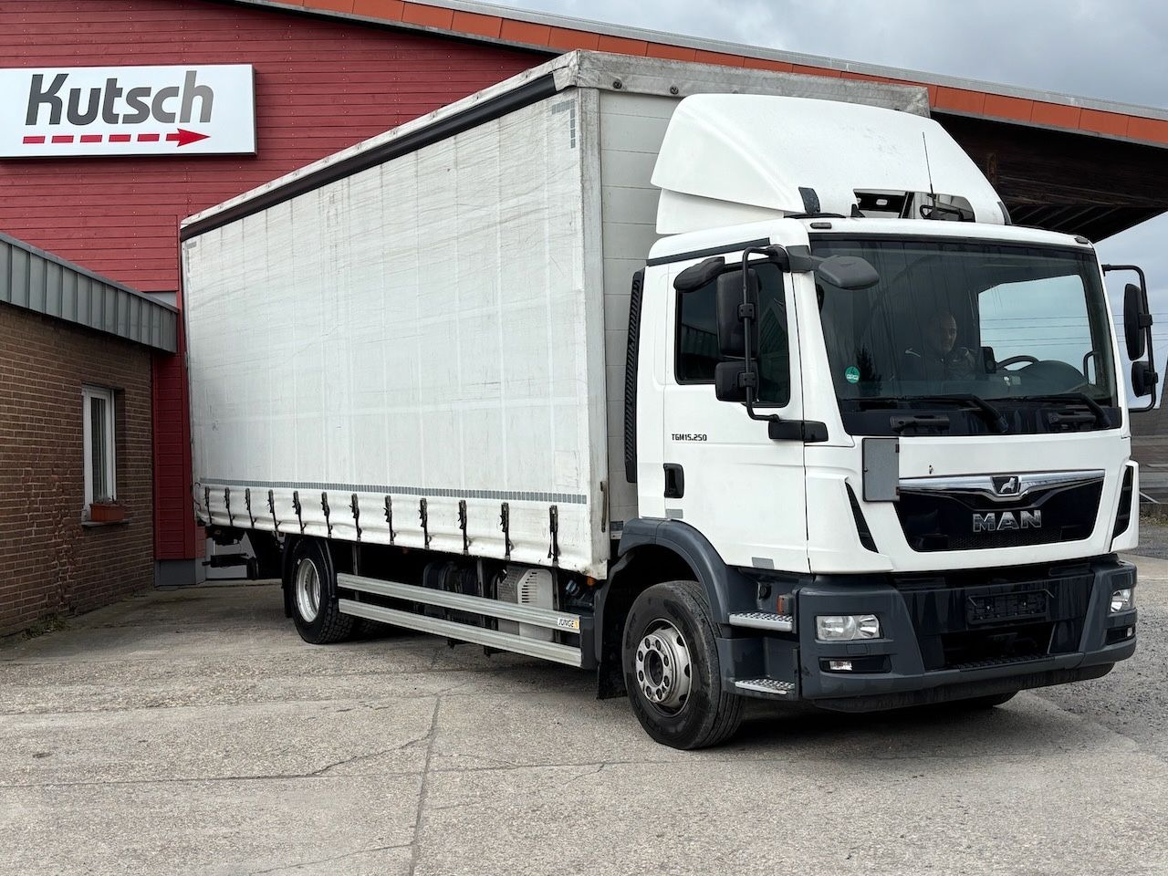 MAN TGM 15.250 BL Pritsche/Lbw, Edscha, - Schuifzeilen vrachtwagen: afbeelding 3 MAN TGM 15.250 BL Pritsche/Lbw, Edscha, - Schuifzeilen vrachtwagen: afbeelding 3