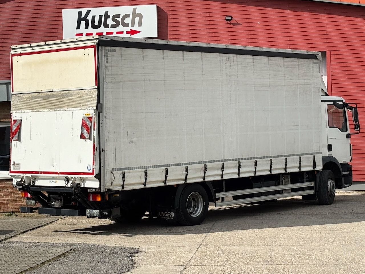 MAN TGM 15.250 BL Pritsche/Lbw, Edscha, - Schuifzeilen vrachtwagen: afbeelding 2 MAN TGM 15.250 BL Pritsche/Lbw, Edscha, - Schuifzeilen vrachtwagen: afbeelding 2