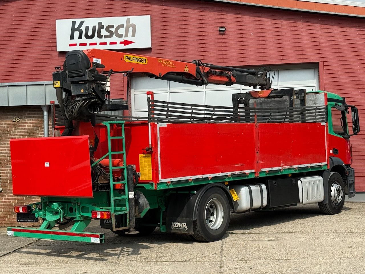 Mercedes-Benz MB 1832L + Palfinger PK 12001L Heckkran - Kraanwagen: afbeelding 5 Mercedes-Benz MB 1832L + Palfinger PK 12001L Heckkran - Kraanwagen: afbeelding 5
