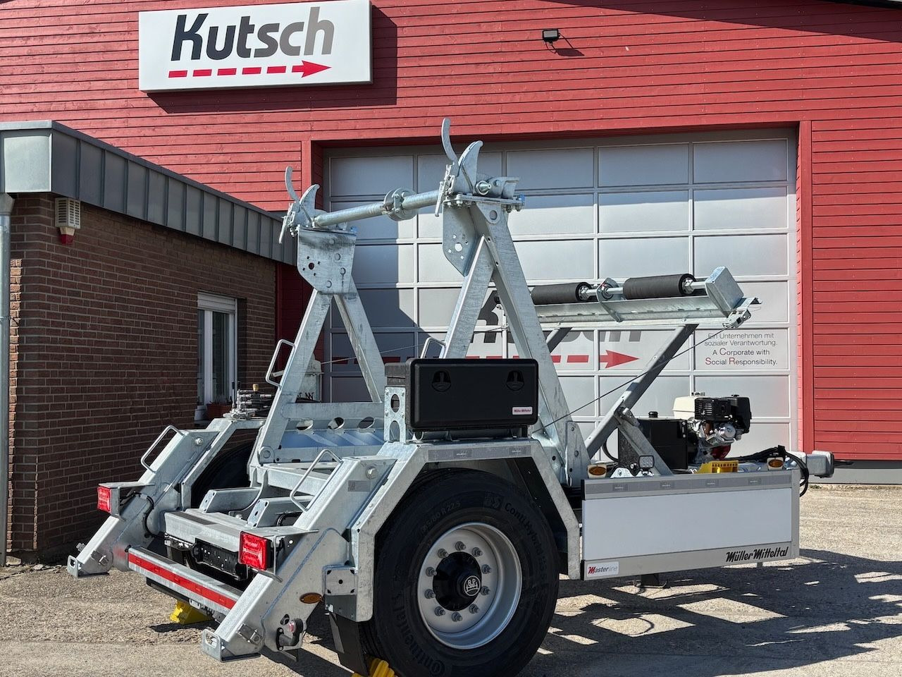 Müller-Mitteltal KWH 8,8 ML Kabeltransport, - Haspelwagen: afbeelding 2 Müller-Mitteltal KWH 8,8 ML Kabeltransport, - Haspelwagen: afbeelding 2