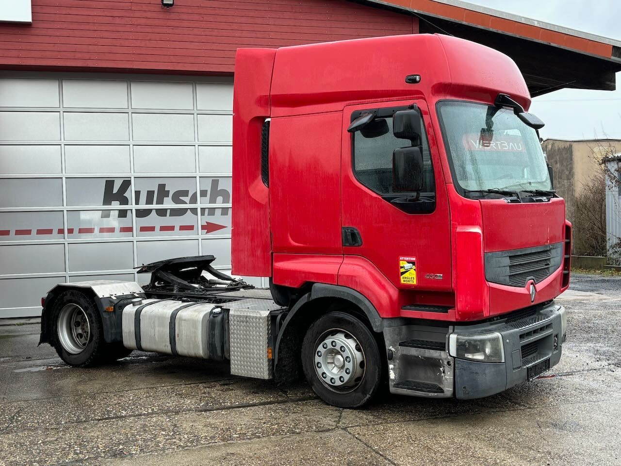Renault Premium 450 verstellbare Sattelplatte, AHK - Trekker: afbeelding 1 Renault Premium 450 verstellbare Sattelplatte, AHK - Trekker: afbeelding 1