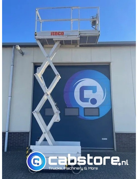 Iteco IG 4080 Schaarhoogwerker Abeitsbuhne - Skylift - Year 2001 - High 6.2 meter - Schaarlift: afbeelding 1 Iteco IG 4080 Schaarhoogwerker Abeitsbuhne - Skylift - Year 2001 - High 6.2 meter - Schaarlift: afbeelding 1