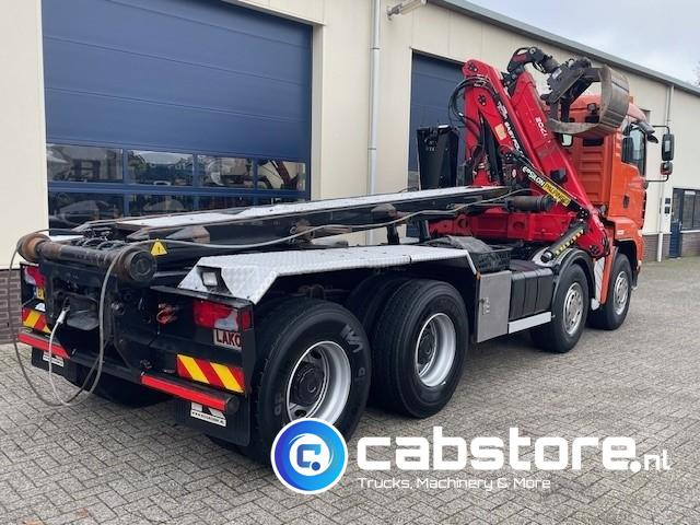 MAN TGA 41.440 8X4 BB Palfinger Epsilon Z-Kraan bouwjaar 2011 + NCH 30 Ton's Kabel-containersyteem - Handgeschakeld - Bouwjaar 2007 - Km 582.782 - Kabelsysteem truck, Kraanwagen: afbeelding 4 MAN TGA 41.440 8X4 BB Palfinger Epsilon Z-Kraan bouwjaar 2011 + NCH 30 Ton's Kabel-containersyteem - Handgeschakeld - Bouwjaar 2007 - Km 582.782 - Kabelsysteem truck, Kraanwagen: afbeelding 4