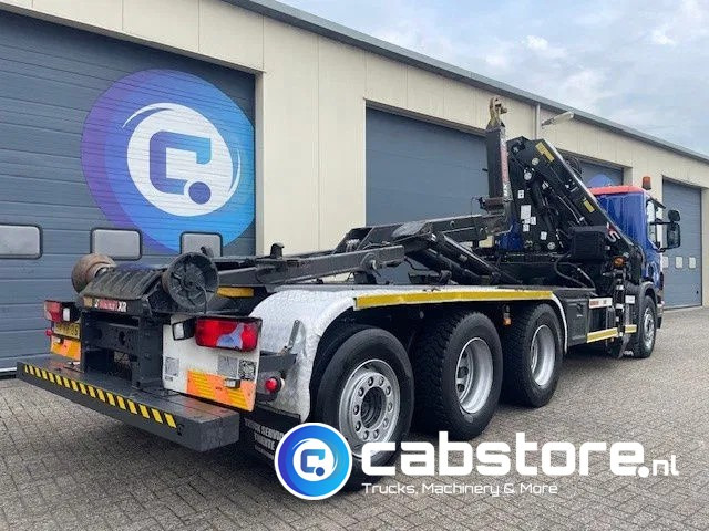 Scania P380 LB 8x4*4 HNA Euro 5 - HIAB 211 E-3 Hipro Crane with remote control + Multilift XR26S61 Hooklift - Year 2009 - Km 336.501 !! - Good condition - Haakarmsysteem vrachtwagen, Kraanwagen: afbeelding 5 Scania P380 LB 8x4*4 HNA Euro 5 - HIAB 211 E-3 Hipro Crane with remote control + Multilift XR26S61 Hooklift - Year 2009 - Km 336.501 !! - Good condition - Haakarmsysteem vrachtwagen, Kraanwagen: afbeelding 5