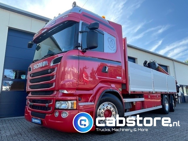 Scania R520 LB6X2*4HNB Euro 6 - Bouwjaar 2013 - Highline - Opticruise - Open box + Palfinger PK 24001-K B Autolaadkraan - Good condition ! - Kraanwagen: afbeelding 2 Scania R520 LB6X2*4HNB Euro 6 - Bouwjaar 2013 - Highline - Opticruise - Open box + Palfinger PK 24001-K B Autolaadkraan - Good condition ! - Kraanwagen: afbeelding 2