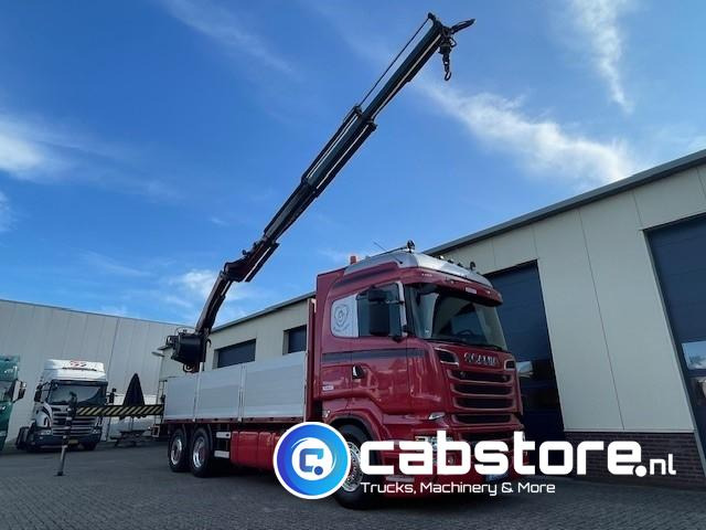 Scania R520 LB6X2*4HNB V8 Euro 6 - Bouwjaar 2013 - Highline - Opticruise - Open box + Palfinger PK 24001-K B Autolaadkraan - Good condition ! - Kraanwagen: afbeelding 1 Scania R520 LB6X2*4HNB V8 Euro 6 - Bouwjaar 2013 - Highline - Opticruise - Open box + Palfinger PK 24001-K B Autolaadkraan - Good condition ! - Kraanwagen: afbeelding 1