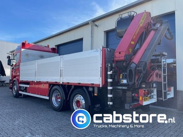 Scania R520 LB6X2*4HNB V8 Euro 6 - Bouwjaar 2013 - Highline - Opticruise - Open box + Palfinger PK 24001-K B Autolaadkraan - Good condition ! - Kraanwagen: afbeelding 5 Scania R520 LB6X2*4HNB V8 Euro 6 - Bouwjaar 2013 - Highline - Opticruise - Open box + Palfinger PK 24001-K B Autolaadkraan - Good condition ! - Kraanwagen: afbeelding 5