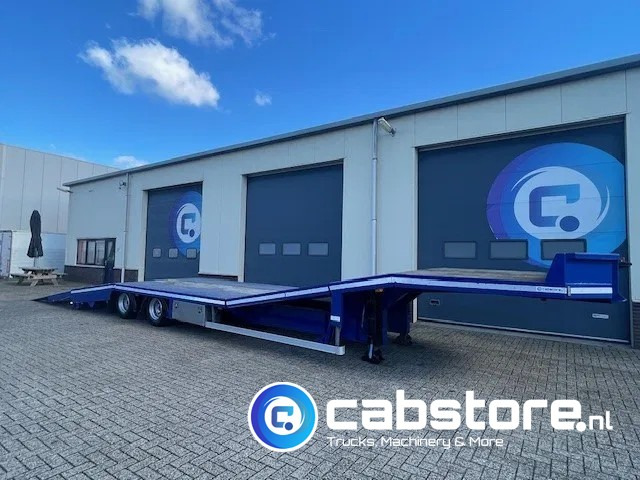 TURBO'S HOET SC22AA 2-assige oprij trailer Machine transporter - Uitschuif ramp !! - Year 2017 - Good condition - - Autotransport oplegger: afbeelding 5 TURBO'S HOET SC22AA 2-assige oprij trailer Machine transporter - Uitschuif ramp !! - Year 2017 - Good condition - - Autotransport oplegger: afbeelding 5