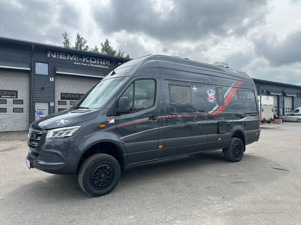 Mercedes-Benz 419 4x4 KABE - Buscamper: afbeelding 1 Mercedes-Benz 419 4x4 KABE - Buscamper: afbeelding 1