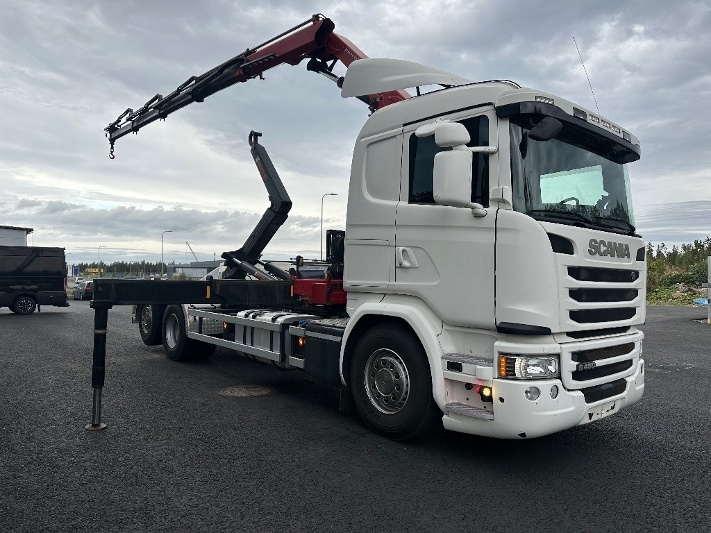 Scania G450 6x2*4 HMF 2120 - Kraanwagen: afbeelding 3 Scania G450 6x2*4 HMF 2120 - Kraanwagen: afbeelding 3