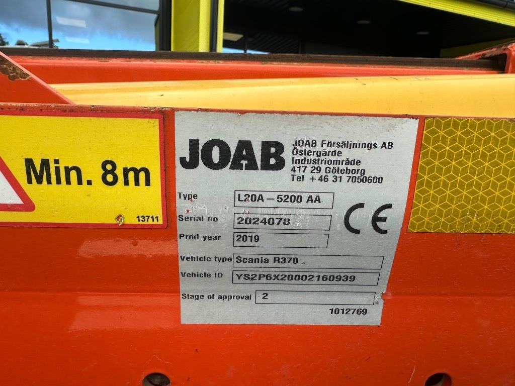 Haakarmsysteem vrachtwagen Scania P 370 6x2*4: afbeelding 8