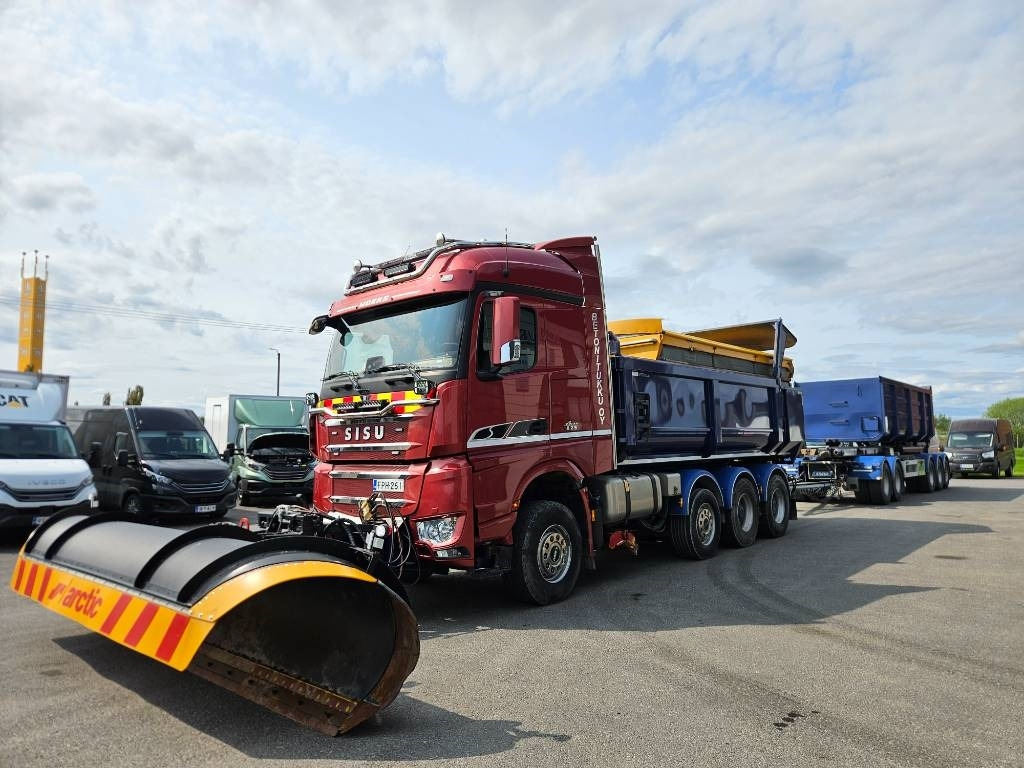 Sisu Polar 625 76tn tienhoitoauto - Kipper vrachtwagen: afbeelding 4 Sisu Polar 625 76tn tienhoitoauto - Kipper vrachtwagen: afbeelding 4