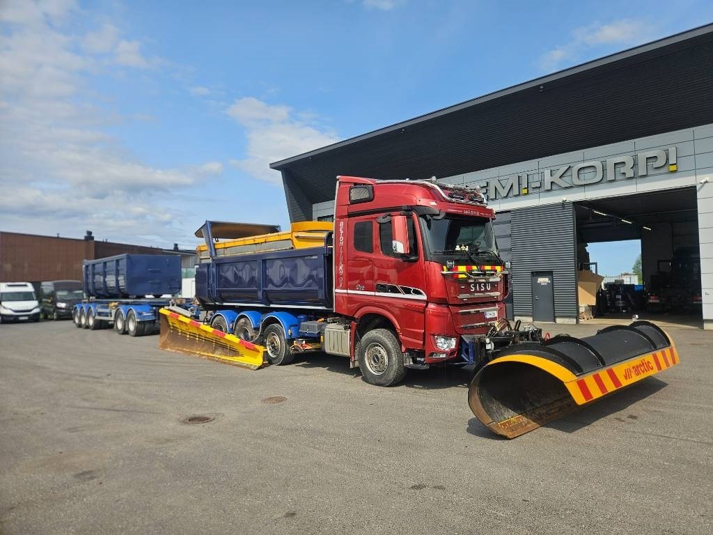 Sisu Polar 625 76tn tienhoitoauto - Kipper vrachtwagen: afbeelding 1 Sisu Polar 625 76tn tienhoitoauto - Kipper vrachtwagen: afbeelding 1