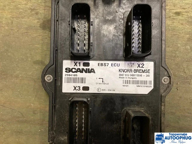 SCANIA ECU BMS KNORR BREMSE P/N: 2561589 / 2594185 - ECU voor Vrachtwagen: afbeelding 2 SCANIA ECU BMS KNORR BREMSE P/N: 2561589 / 2594185 - ECU voor Vrachtwagen: afbeelding 2