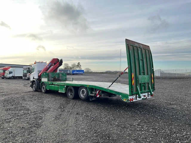 Scania P450 8X2*6 Knæklad + Kran HMF1820 – Machinetransporter - Autovrachtwagen vrachtwagen, Kraanwagen: afbeelding 5 Scania P450 8X2*6 Knæklad + Kran HMF1820 – Machinetransporter - Autovrachtwagen vrachtwagen, Kraanwagen: afbeelding 5