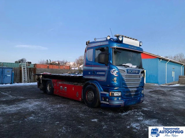 Scania R560 6X2 kroghejs – Brændt - Haakarmsysteem vrachtwagen: afbeelding 1 Scania R560 6X2 kroghejs – Brændt - Haakarmsysteem vrachtwagen: afbeelding 1
