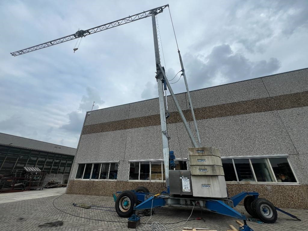 Soima Construction crane SOIMA SGH 19x28 - 28 mete - Aanhanger hoogwerker: afbeelding 1 Soima Construction crane SOIMA SGH 19x28 - 28 mete - Aanhanger hoogwerker: afbeelding 1