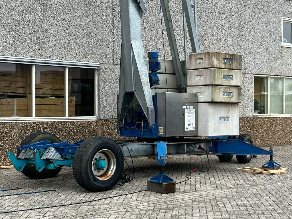 Soima Construction crane SOIMA SGH 19x28 - 28 mete - Aanhanger hoogwerker: afbeelding 2 Soima Construction crane SOIMA SGH 19x28 - 28 mete - Aanhanger hoogwerker: afbeelding 2