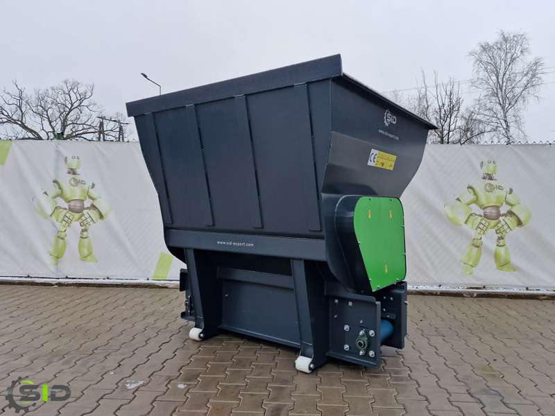 SID EINSTREUGERÄT MIT BAND / FUTTERVERTEILER / Bedding Bucket / Pailleuse 1,0m 0,8m3 - Voorladerbak voor Landbouwmachine: afbeelding 1 SID EINSTREUGERÄT MIT BAND / FUTTERVERTEILER / Bedding Bucket / Pailleuse 1,0m 0,8m3 - Voorladerbak voor Landbouwmachine: afbeelding 1
