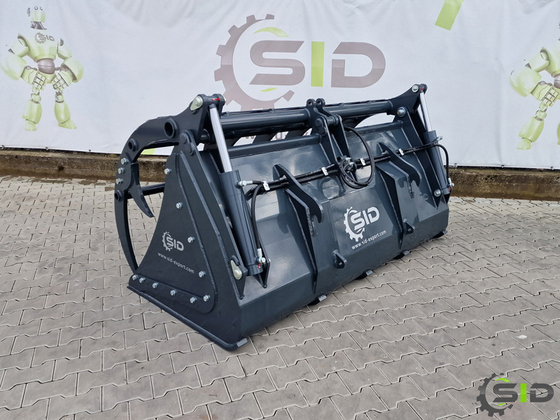 SID GREIFSCHAUFEL XXL GEBRANNTE ZINKEN / BMS Godet Crocodile / Grab bucket crocodile 2,2 - Overslaggrijper voor Voorladerbak: afbeelding 5 SID GREIFSCHAUFEL XXL GEBRANNTE ZINKEN / BMS Godet Crocodile / Grab bucket crocodile 2,2 - Overslaggrijper voor Voorladerbak: afbeelding 5