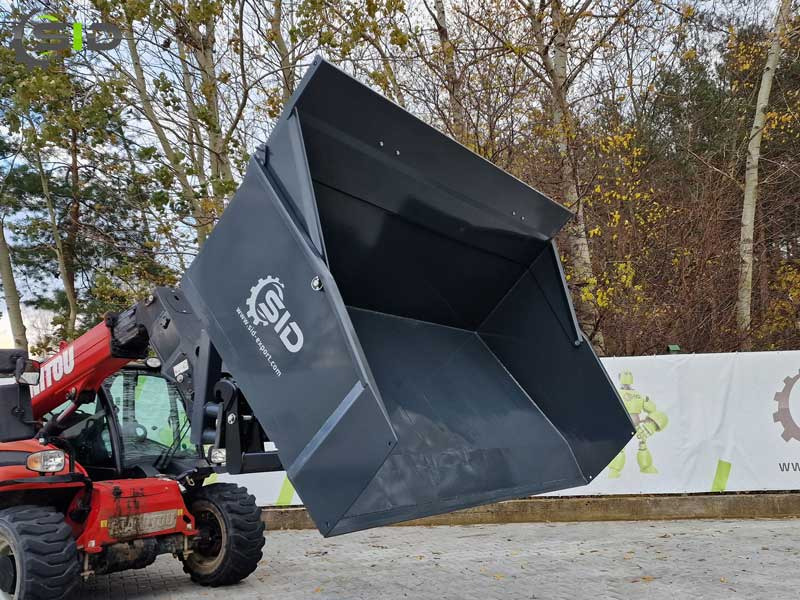 SID Kippmulde Transportcontainer Heckcontainer / Transport heavy cargo box 1,8 m - Voorladerbak voor Landbouwmachine: afbeelding 2 SID Kippmulde Transportcontainer Heckcontainer / Transport heavy cargo box 1,8 m - Voorladerbak voor Landbouwmachine: afbeelding 2
