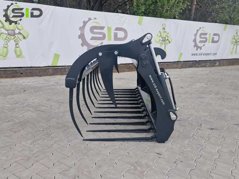 Nieuw Vorken voor Landbouwmachine SID Krokodilgebiss Krokodilzange XL / Crocodile manure fork with grapple XL 1,8 m: afbeelding 6