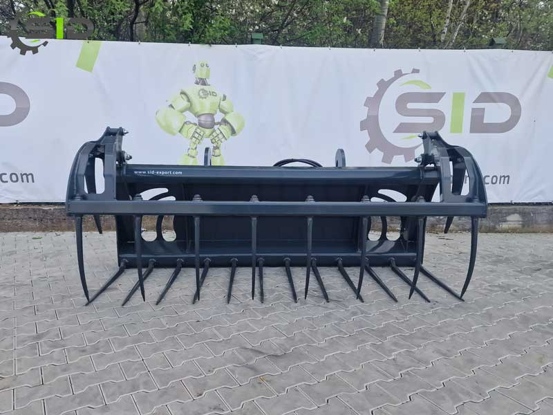 Nieuw Vorken voor Landbouwmachine SID Krokodilgebiss Krokodilzange XL / Crocodile manure fork with grapple XL 1,8 m: afbeelding 7
