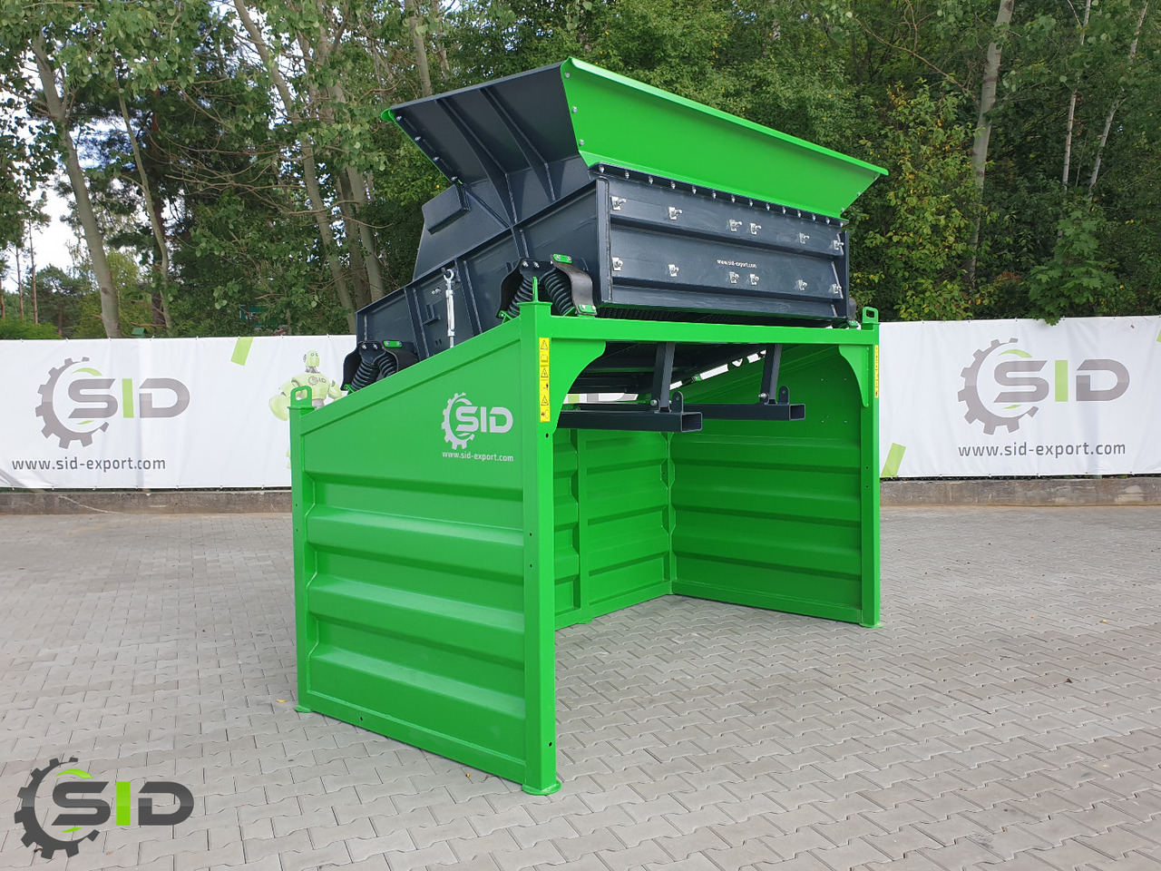 SID Siebanlage / Rüttelsieb / Vibrating Screen / Crible vibrant - Zeefinstallatie: afbeelding 4 SID Siebanlage / Rüttelsieb / Vibrating Screen / Crible vibrant - Zeefinstallatie: afbeelding 4