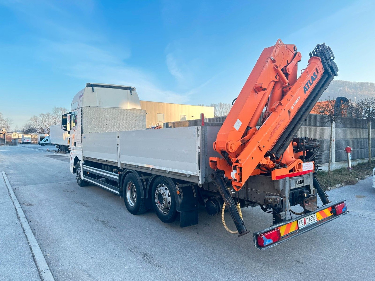 MAN TGX 26.440 6X2 Intarder ATLAS 165 - Vrachtwagen met open laadbak, Kraanwagen: afbeelding 3 MAN TGX 26.440 6X2 Intarder ATLAS 165 - Vrachtwagen met open laadbak, Kraanwagen: afbeelding 3