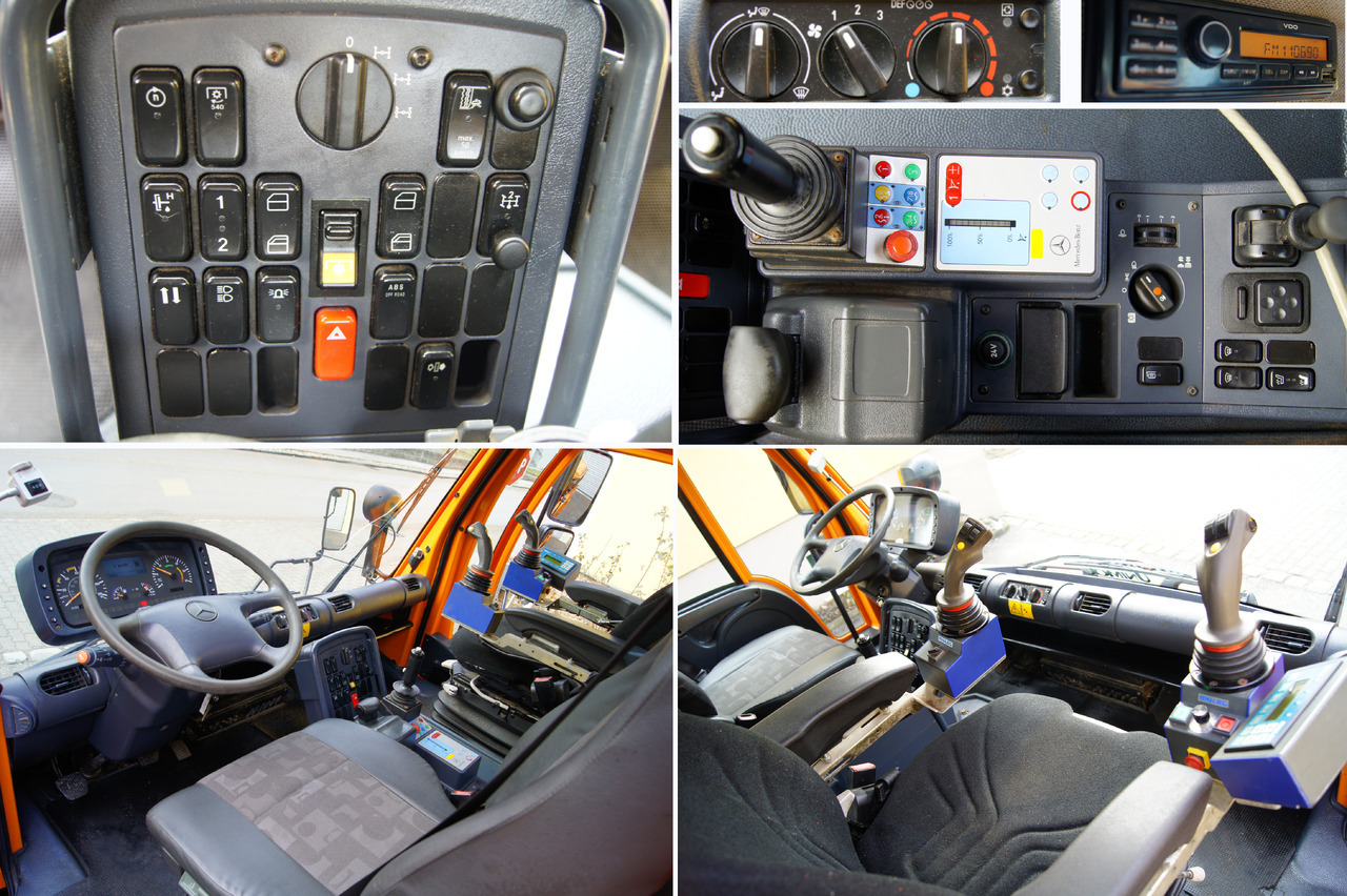 Gemeentelijke machine/ Speciaal UNIMOG Unimog U 400/TÜV/Hydrostat/Mähtür +MULAG MHU 800: afbeelding 13