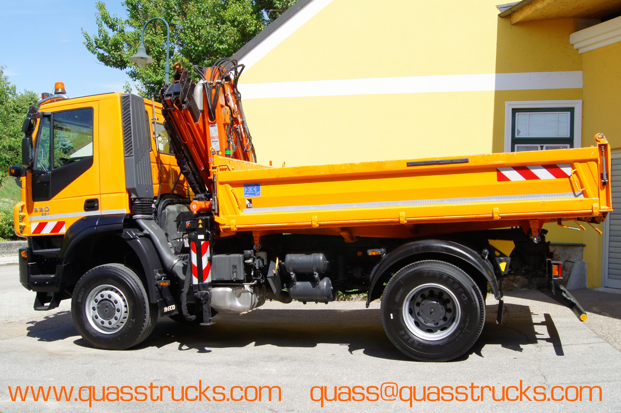 IVECO 190T33 Trakker 4x4/ATLAS 85.2/Euro5/Winterdienst/Streuer - Kraanwagen: afbeelding 3 IVECO 190T33 Trakker 4x4/ATLAS 85.2/Euro5/Winterdienst/Streuer - Kraanwagen: afbeelding 3
