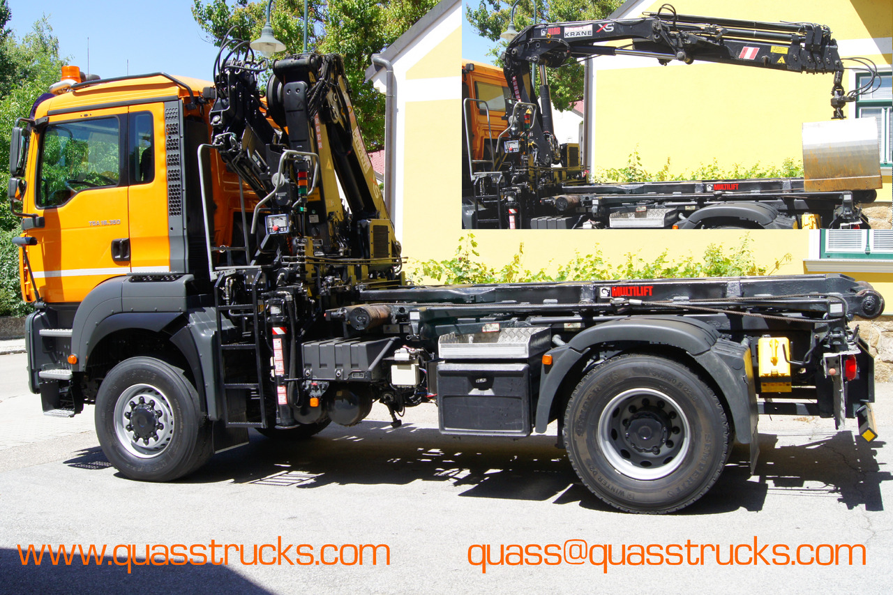 MAN TGA 18.360 BL 4x4/Euro 4/TÜV/HIAB 111/MULTILIFT/Winterdienst - Haakarmsysteem vrachtwagen, Kraanwagen: afbeelding 3 MAN TGA 18.360 BL 4x4/Euro 4/TÜV/HIAB 111/MULTILIFT/Winterdienst - Haakarmsysteem vrachtwagen, Kraanwagen: afbeelding 3