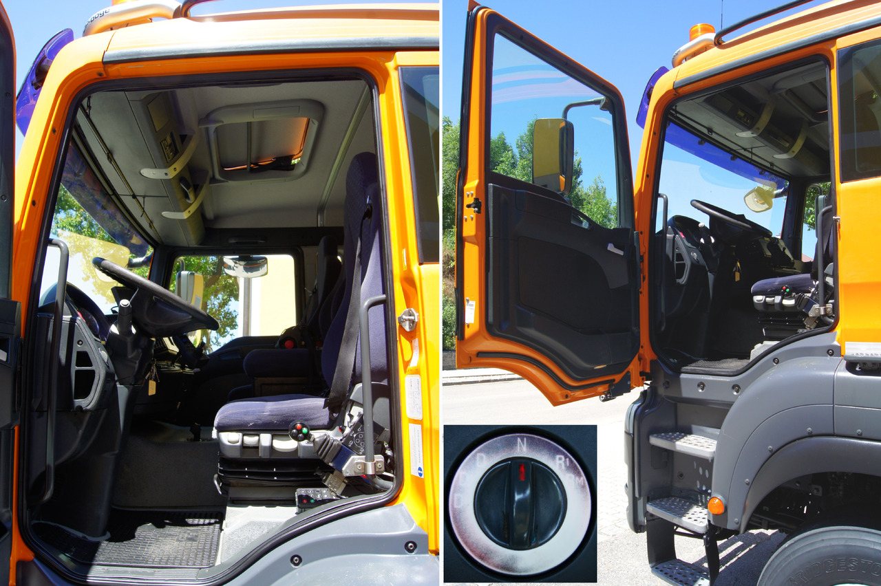 Kipper vrachtwagen, Kraanwagen MAN TGA 18.360 BL 4x4/Euro4/TÜV/HIAB 111/MULTILIFT/Winterdienst: afbeelding 9