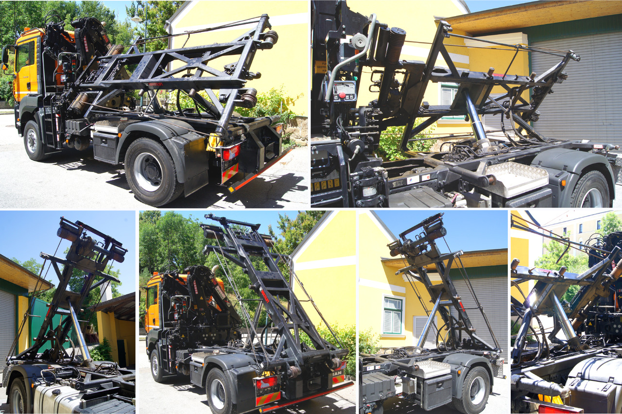 Kipper vrachtwagen, Kraanwagen MAN TGA 18.360 BL 4x4/Euro4/TÜV/HIAB 111/MULTILIFT/Winterdienst: afbeelding 13
