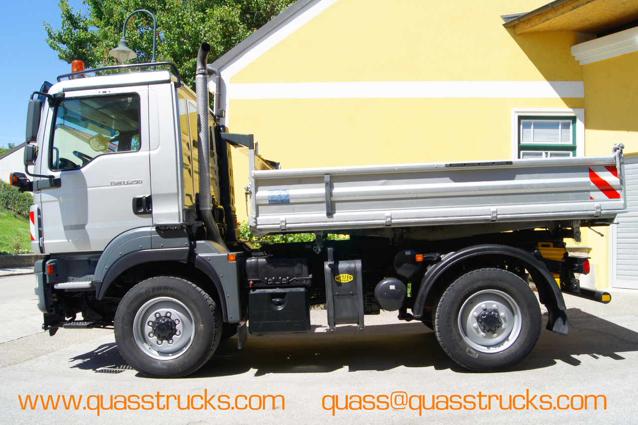 MAN TGM 13.290/4x4/TÜV/Euro 5/einzelbereift/Winterdienst - Kipper vrachtwagen: afbeelding 2 MAN TGM 13.290/4x4/TÜV/Euro 5/einzelbereift/Winterdienst - Kipper vrachtwagen: afbeelding 2