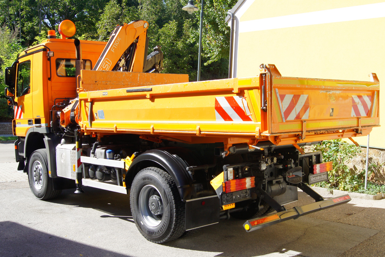 MERCEDES-BENZ ACTROS 1836 /4x4/TÜV/FASSI 110/MEILLER/Winterdienst/Wechselsystem - Kipper vrachtwagen, Kraanwagen: afbeelding 3 MERCEDES-BENZ ACTROS 1836 /4x4/TÜV/FASSI 110/MEILLER/Winterdienst/Wechselsystem - Kipper vrachtwagen, Kraanwagen: afbeelding 3