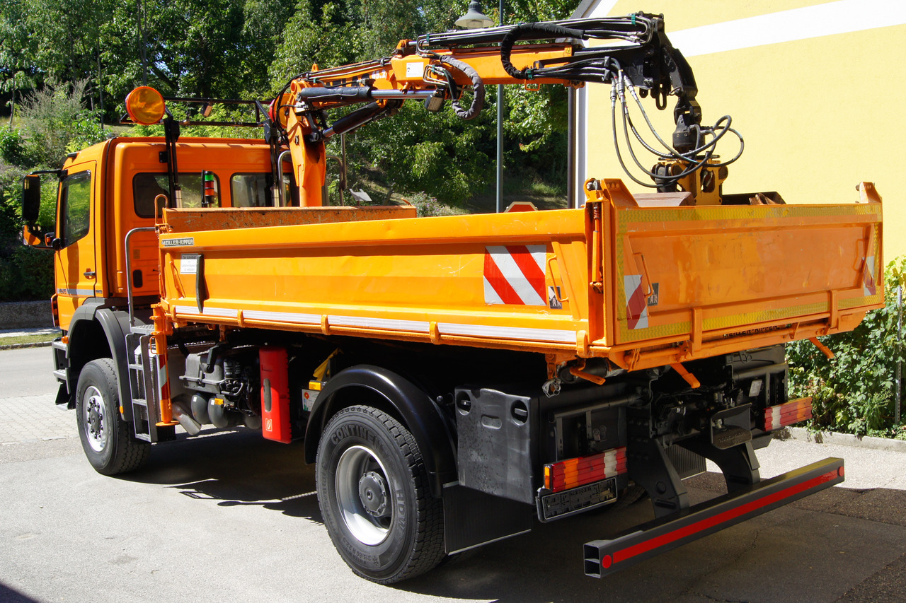 MERCEDES-BENZ AXOR 1829 4x4/EURO 5/ATLAS 65.2/MEILLER/Winterdienst - Kipper vrachtwagen, Kraanwagen: afbeelding 4 MERCEDES-BENZ AXOR 1829 4x4/EURO 5/ATLAS 65.2/MEILLER/Winterdienst - Kipper vrachtwagen, Kraanwagen: afbeelding 4
