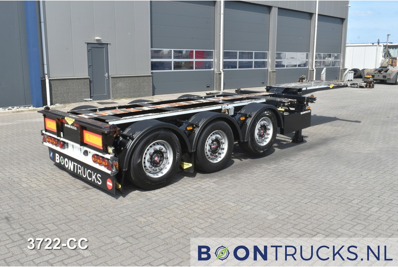 Broshuis MFCC | 2X20-30-40-45ft HC * SAF DISC * TOP CONDITION - Containertransporter/ Wissellaadbak oplegger: afbeelding 1 Broshuis MFCC | 2X20-30-40-45ft HC * SAF DISC * TOP CONDITION - Containertransporter/ Wissellaadbak oplegger: afbeelding 1