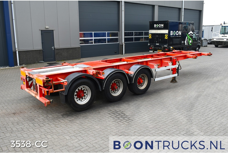 Burg BPO 12-27 CCXGX-00 TANK CHASSIS | 20-30ft * 3800 Kg * NL TRAILER - Containertransporter/ Wissellaadbak oplegger: afbeelding 1 Burg BPO 12-27 CCXGX-00 TANK CHASSIS | 20-30ft * 3800 Kg * NL TRAILER - Containertransporter/ Wissellaadbak oplegger: afbeelding 1