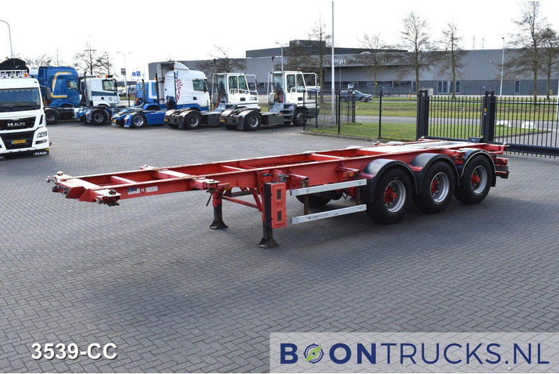 Burg BPO 12-27 CCXGX-00 TANK CHASSIS | 20-30ft * 3800 Kg * NL TRAILER - Containertransporter/ Wissellaadbak oplegger: afbeelding 5 Burg BPO 12-27 CCXGX-00 TANK CHASSIS | 20-30ft * 3800 Kg * NL TRAILER - Containertransporter/ Wissellaadbak oplegger: afbeelding 5