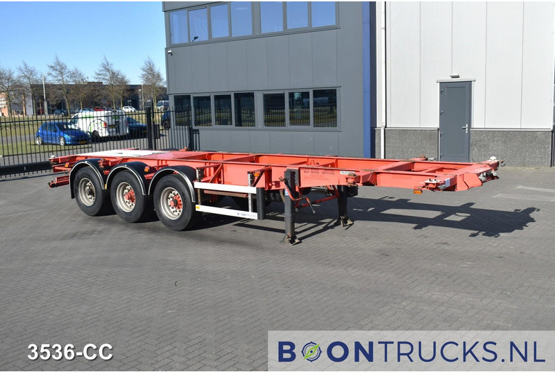 Burg BPO 12 27CDM12 TANK CHASSIS | 20-30ft * 3800 Kg * NL TRAILER - Containertransporter/ Wissellaadbak oplegger: afbeelding 4 Burg BPO 12 27CDM12 TANK CHASSIS | 20-30ft * 3800 Kg * NL TRAILER - Containertransporter/ Wissellaadbak oplegger: afbeelding 4